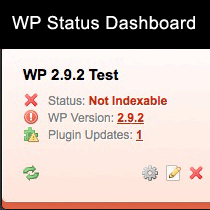 WordPress Status Dashboard - Ein Traum wird wahr