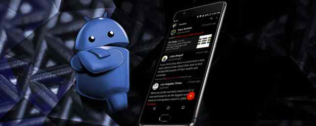 14 Dark-Themed Android-apps voor uw AMOLED Smartphone / Android