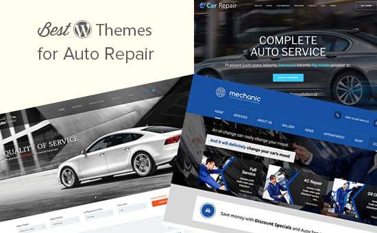 20 Beste WordPress-thema's voor automatisch herstel / vitrine