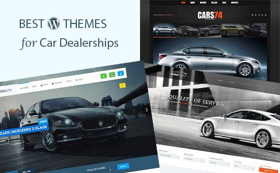 21 meilleurs thèmes WordPress pour les concessionnaires automobiles / Vitrine