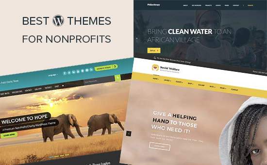 21 Beste WordPress-thema's voor non-profitorganisaties / vitrine