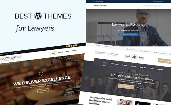 22 besten WordPress-Themes für Anwälte (2018) / Vitrine