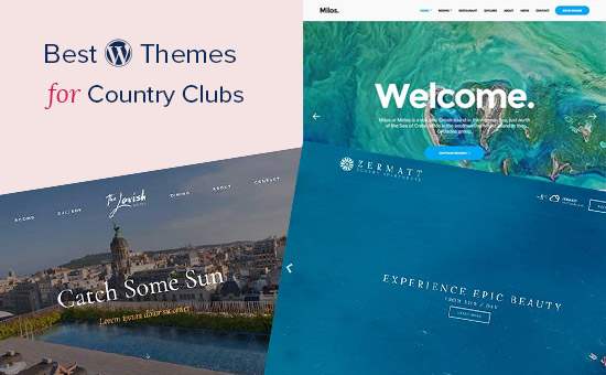 23 meilleurs thèmes WordPress pour les Country Clubs / Vitrine