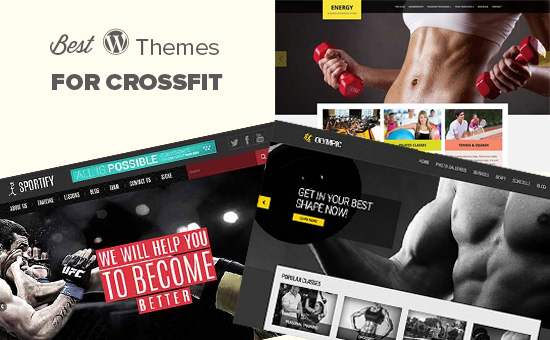 25 Best WordPress Temaer for Crossfit