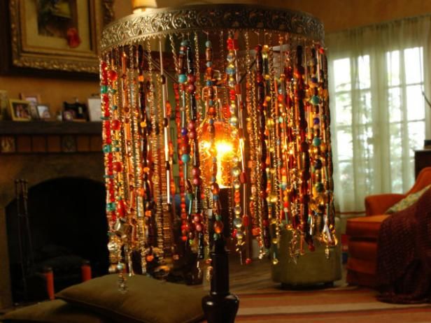 Bohemian Beaded Lampa / Gör och dekorera