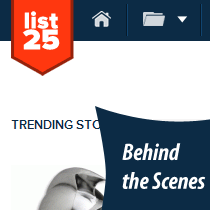 Case Study Dietro le quinte Look of List25 - Plugin e Hacks / Esercitazioni