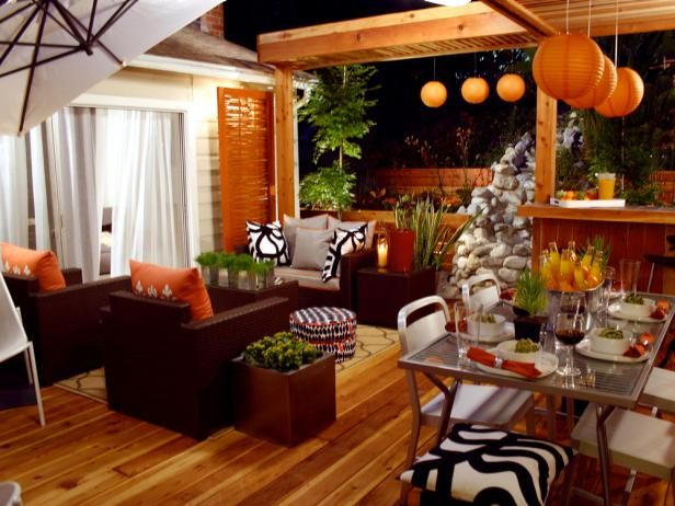 Tendances de couleurs décorant avec orange / Faire et décorer