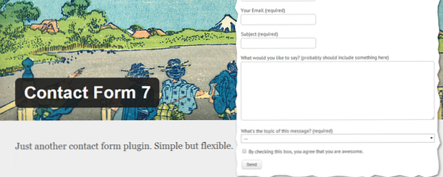 Kontaktformulär 7 Den bästa kontaktformuläret Pluggin för WordPress / Wordpress & Webbutveckling