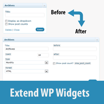 Étendre la puissance de vos widgets WordPress par défaut / Plugins WordPress