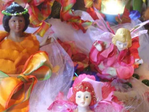 Fairy Flower Dolls / Gör och dekorera