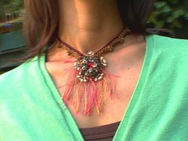 Collier de fleurs en filigrane / Faire et décorer