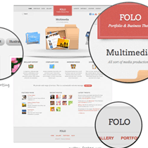 FOLO - Ein visuell beeindruckendes Portfolio + Business WordPress-Theme / Nachrichten