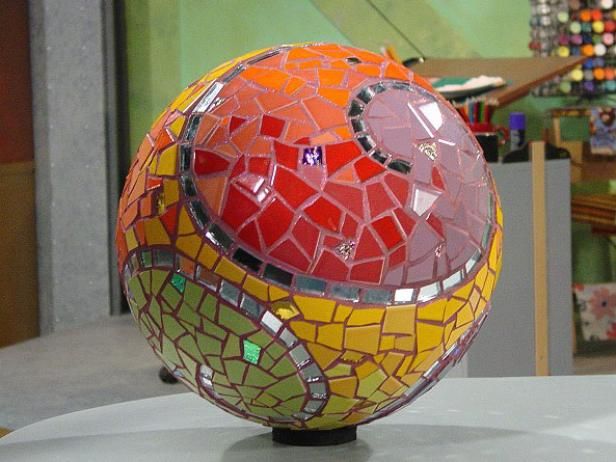 Garden Sphere Mosaic / Lag og dekorere