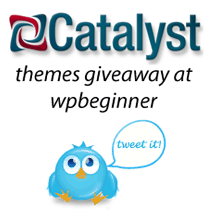 Giveaway - Få din gratis kopia av Catalyst Theme för WordPress / Nyheter