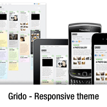 Grido - Tema WordPress molto reattivo, simile a Tumblr / notizia