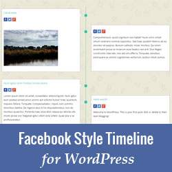 Come aggiungere una linea temporale di stile Facebook in WordPress / Plugin di WordPress