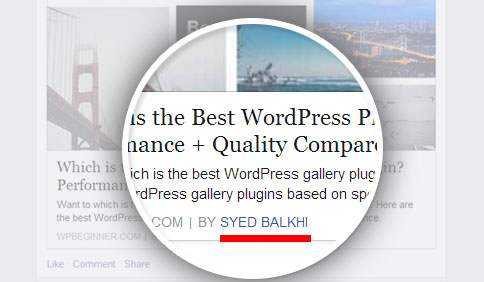 Comment ajouter une balise d'auteur Facebook dans WordPress / Tutoriels