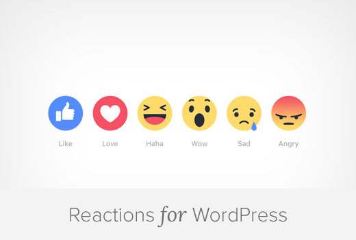 Come aggiungere Facebook come reazioni ai tuoi post WordPress