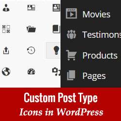 Come aggiungere icone per i tipi di post personalizzati in WordPress / Esercitazioni