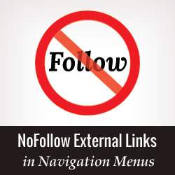 Nofollow-koppelingen toevoegen in WordPress Navigation Menu's / tutorials