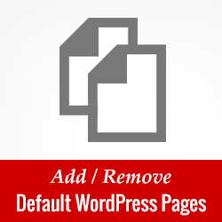 Cómo agregar / eliminar páginas predeterminadas en WordPress Multisite / Tutoriales