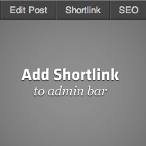 Slik legger du til Shortlink Menyelement i WordPress Admin Bar / Guider