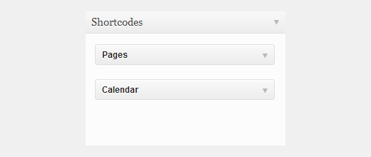 So fügen Sie WordPress-Widgets in Post- und Seiteninhalten hinzu