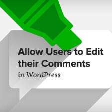 Så här tillåter användare att redigera sina kommentarer i WordPress / WordPress-plugins