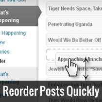 Hoe WordPress-berichten en aangepaste berichttypen schikken met behulp van slepen & neerzetten / WordPress Plug-ins