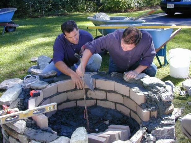 Verenigen gek geworden materiaal Hoe een stenen vuurplaats te bouwen / buitenshuis | Nieuws uit de wereld  van de moderne technologie!