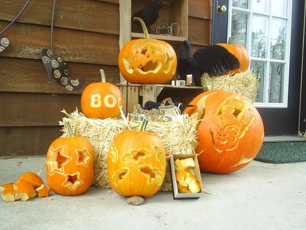 Cómo tallar una calabaza de Halloween