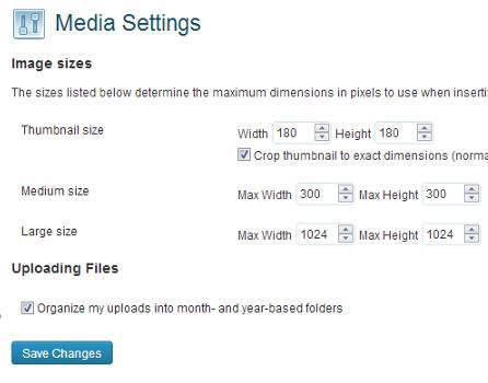 Hoe de standaard media upload locatie in WordPress 3.5 te veranderen / tutorials