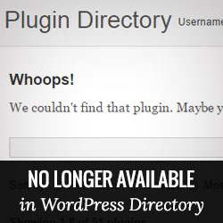 Så här kontrollerar du för plugins inte längre i WordPress.org Directory