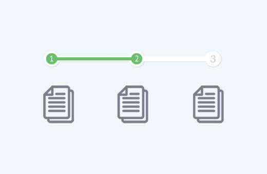 So erstellen Sie ein mehrseitiges Formular in WordPress / Tutorials