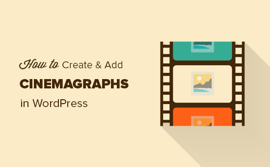 Comment créer et ajouter des Cinemagraphs dans WordPress / Tutoriels