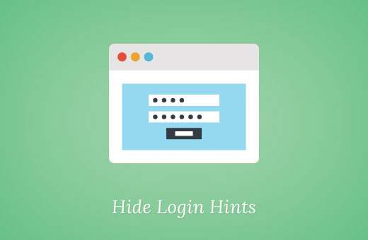 Slik deaktiverer du innloggingshint i WordPress Login-feilmeldinger / Guider