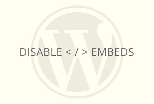 Slik deaktiverer du post oEmbed på WordPress-siden din