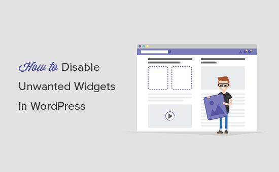 Cómo deshabilitar widgets no deseados en WordPress