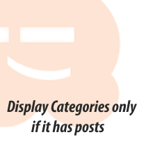 So zeigen Sie eine Kategorie nur an, wenn Beiträge in WordPress vorhanden sind / Tutorials