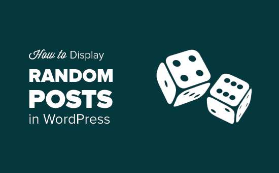 So zeigen Sie zufällige Beiträge in WordPress an / Tutorials