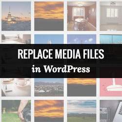 Come sostituire facilmente file immagine e media in WordPress