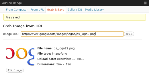 Cómo cargar fácilmente imágenes de URL en WordPress con Grab & Save