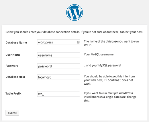 Comment modifier un fichier wp-config.php dans WordPress
