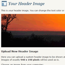 Cómo habilitar el panel de imágenes de encabezado personalizado en WordPress 3.0