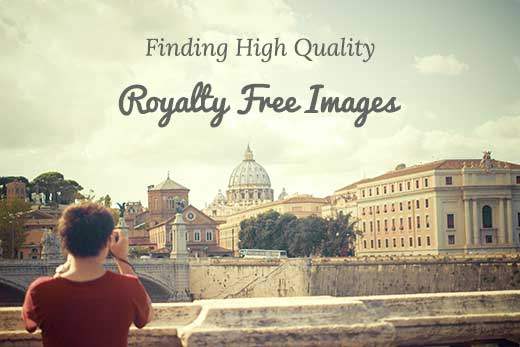 Hoe royalty vrije afbeeldingen voor uw WordPress blog berichten te vinden / Beginners gids
