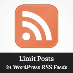 Come limitare il numero di messaggi nel feed RSS di WordPress