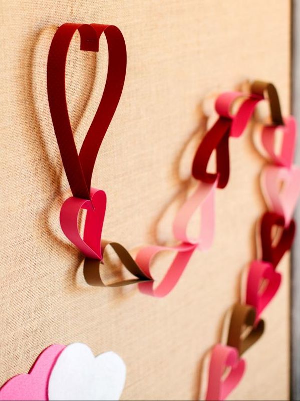 Hoe maak je een Valentijnsdag Countdown Paper Chain / Maken en versieren