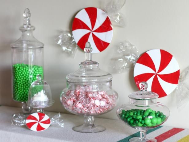 Comment faire des décorations de bonbons de Noël / Faire et décorer