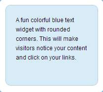 Comment faire des widgets de texte plus colorés et moins ennuyeux dans WordPress