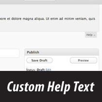 Cum se modifică textul de ajutor de ajutor în zona de administrare WordPress